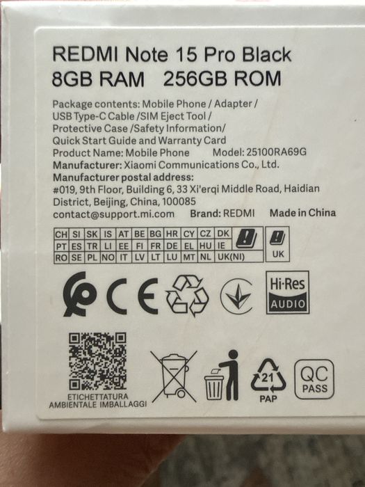 Redmi note 15 pro