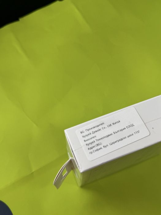 ЗАПЕЧАТАН 46mm Huawei watch GT 6 Buds SE 3 Гаранция Yettel 2027 Black