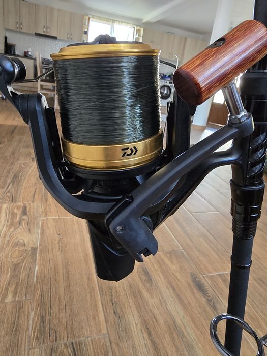 Set lansete pt distanta,prologic fulcrum + lansete daiwa  emblem 45 scw, 5000 qd