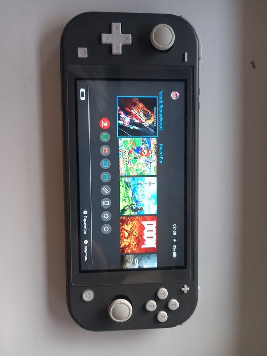 Прошитая Nintendo switch lite!