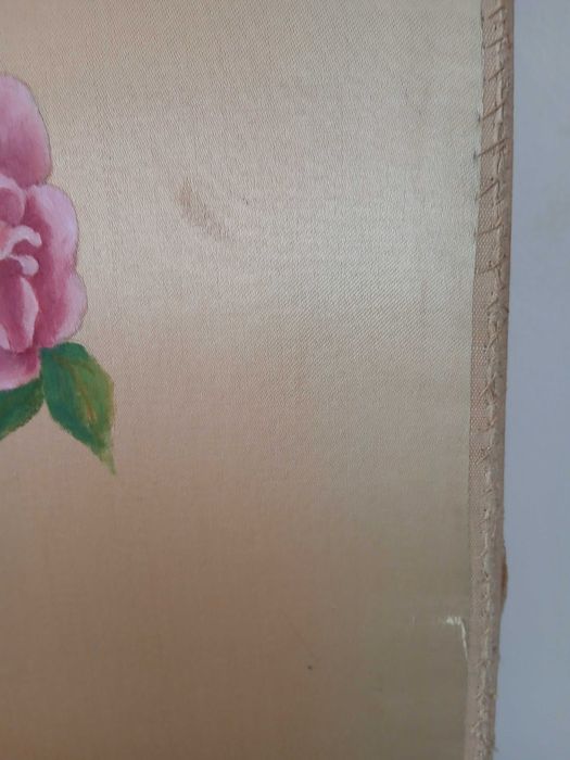 Tablouri pictate pe mătase, anii ’30 –  stare buna
