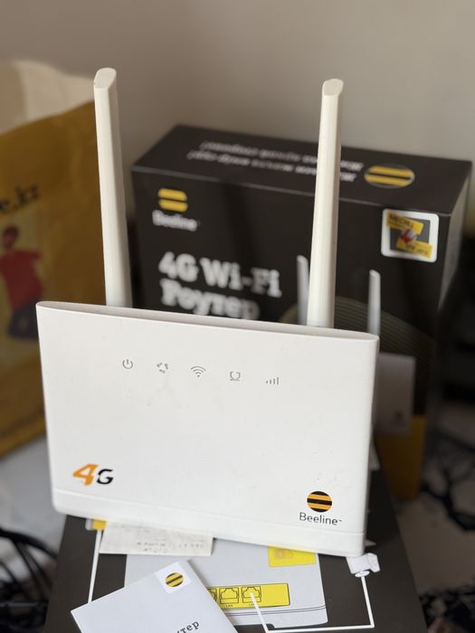 4G Wi-Fi роутер Beeline + SIM с безлимитным интернетом