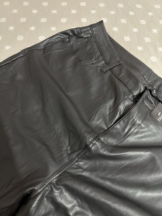 Pantaloni piele Peacocks XL