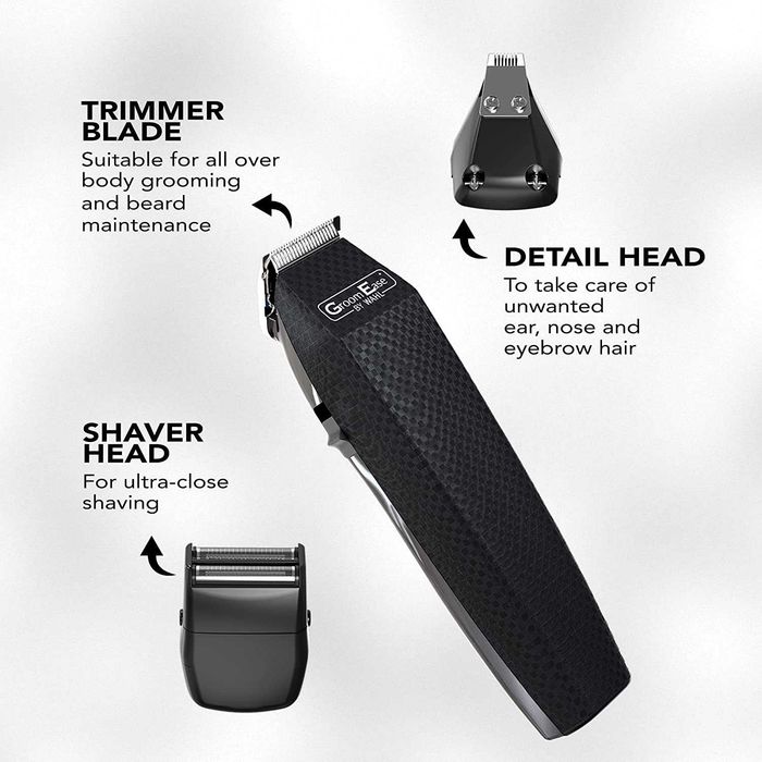 Aparat de tuns barba / corp fara fir WAHL GroomEase Multigroomer 7in1