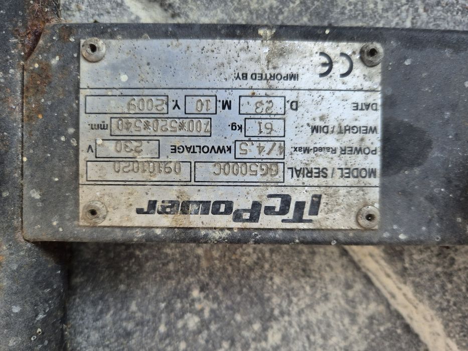 Generator 4.5kW cu redresor