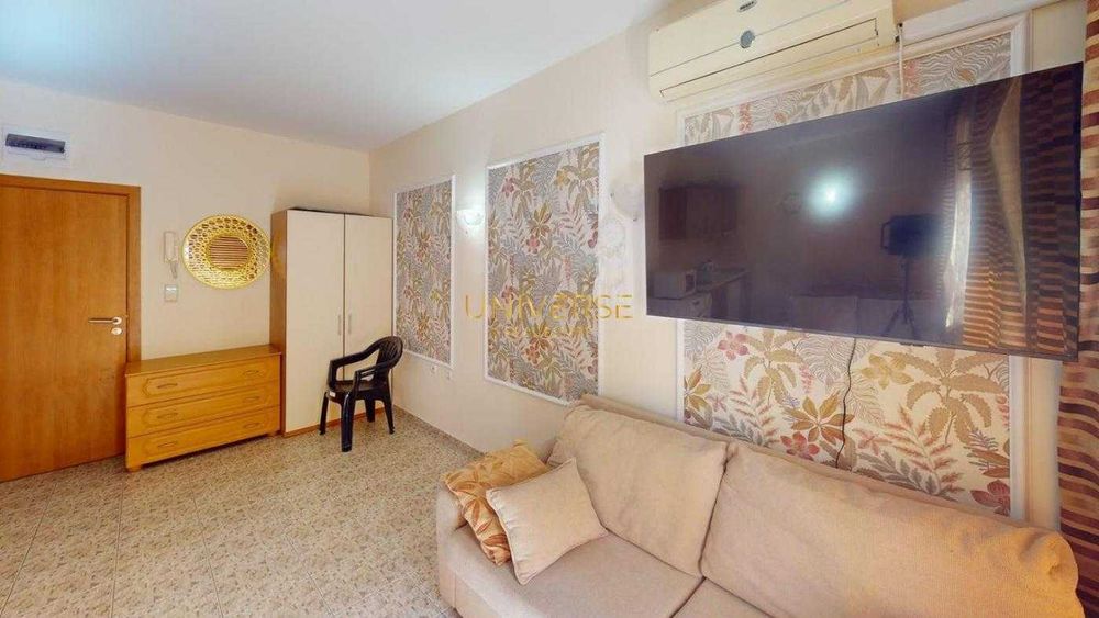 Студио апарт за продажба в целогодишен комплекс в Слънчев бряг.#5695