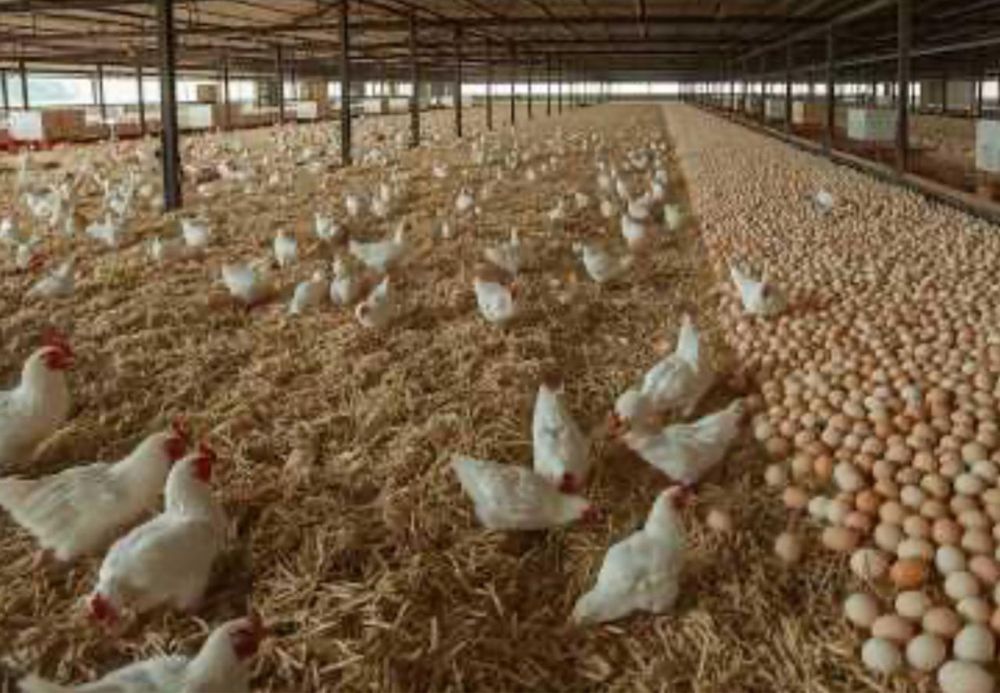 Несушки немецкой породы Коралл