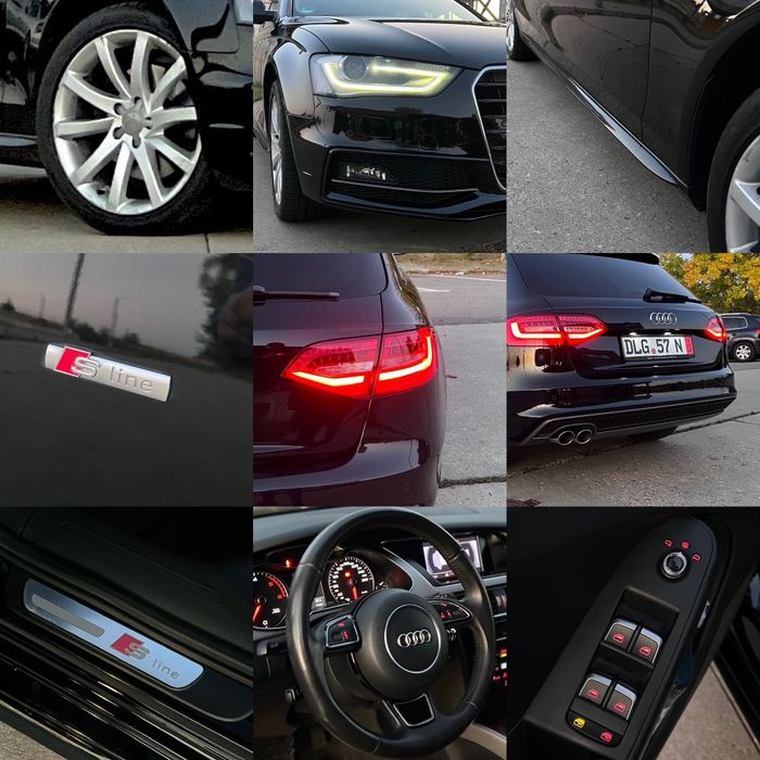 Audi A4 B8 Facelift ~ 3x S-Line ~ 2.0TDI 150CP ~ Automat ~ 2014 ~ Euro 5 ~ Impecabil