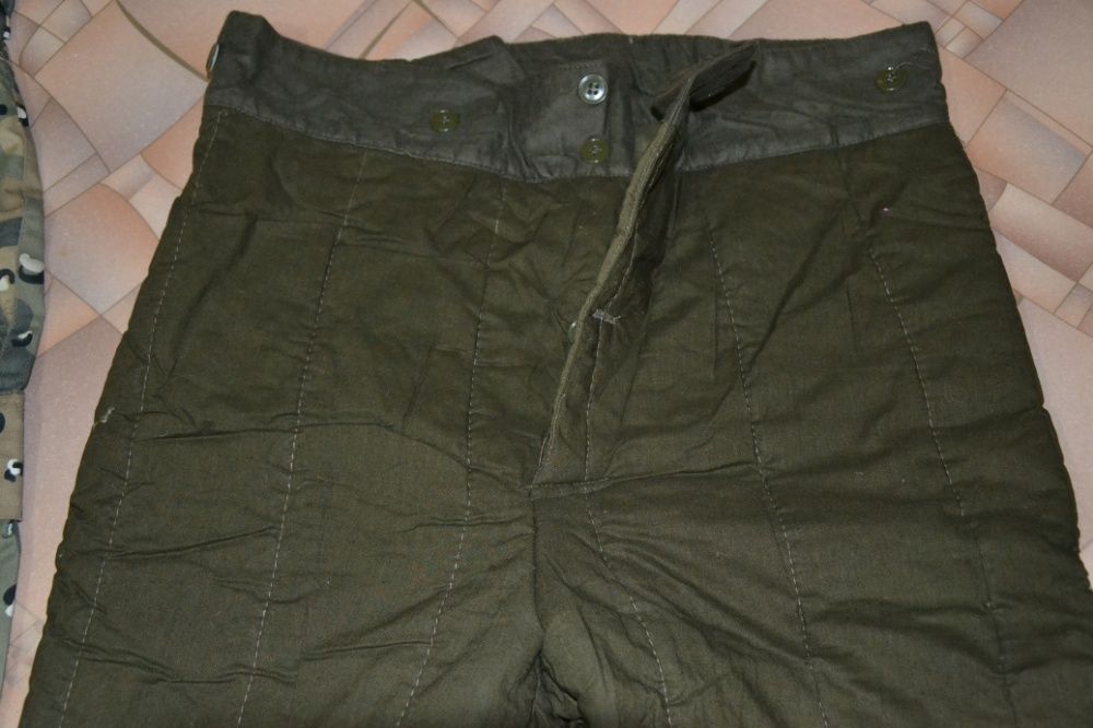 Продам военный ватник (утеплённые брюки) 6000