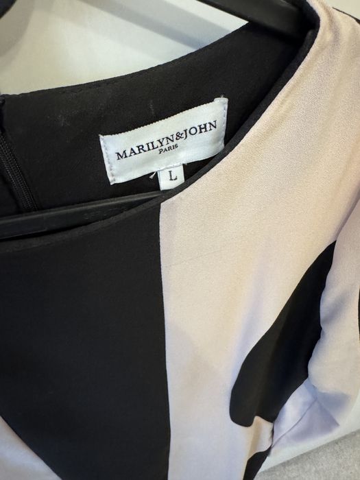 Rochie eleganta roz cu negru