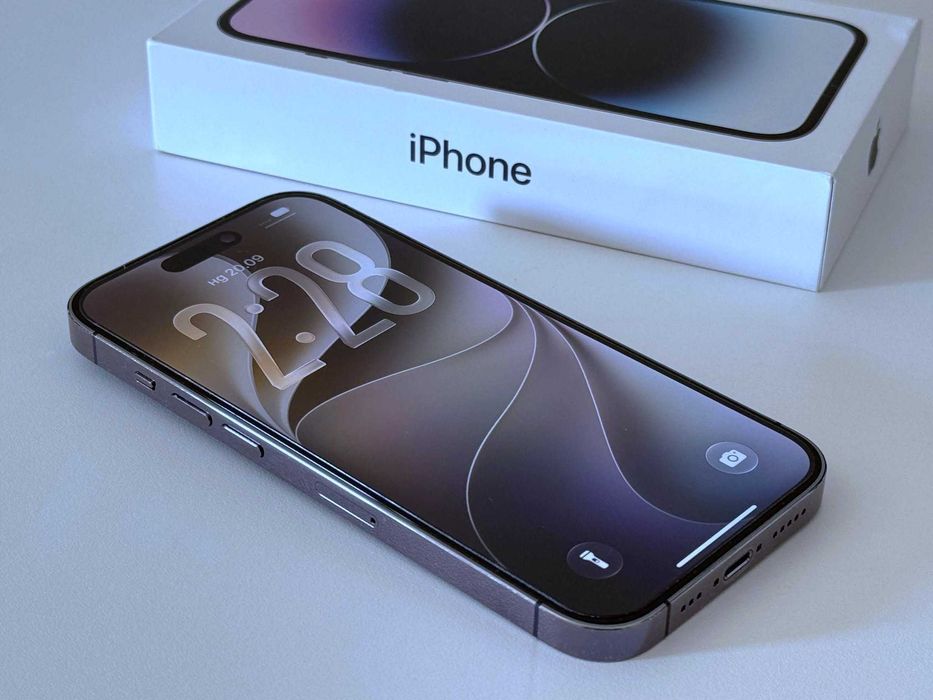 Бартер! Перфектен! iPhone 14 Pro Deep Purple (Лилав)
