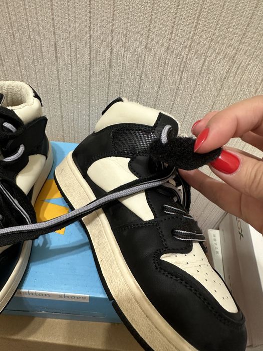 Кеды высокие утепленые