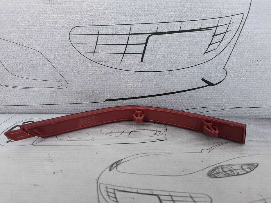 Stop / Catadioptru / Ochi de Pisică Bară Spate Dreapta VW Transporter T6 2017 / 2015-2024 Cod OEM 7E0945106E (5C2)