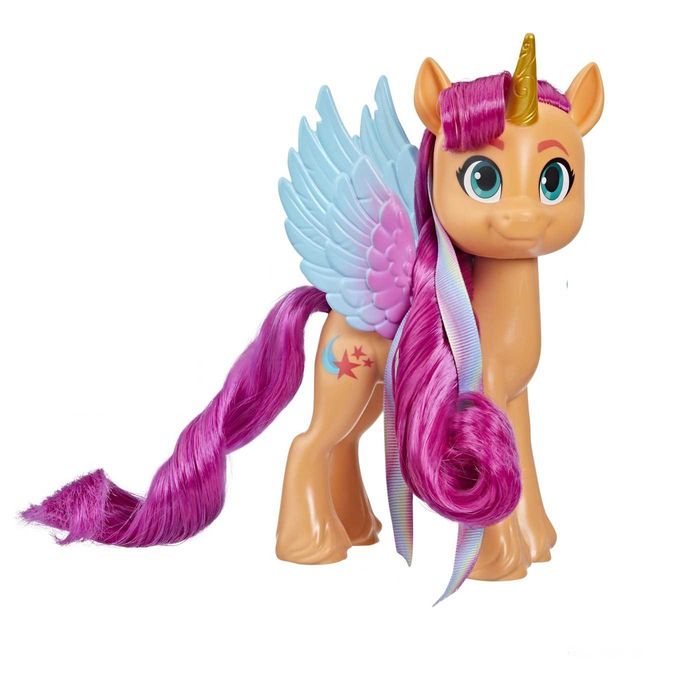 Figurina My Little Pony, Ribbon Hairstyles, Sunny Starscout, 15 cm
