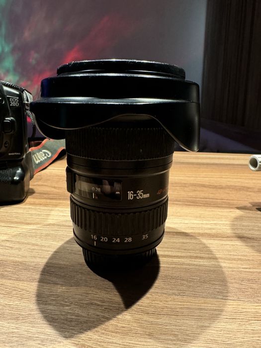 Canon EOS 20D + Obiective