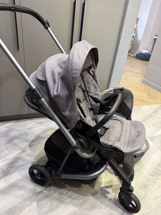 Коляска Easywalker mini, люлька и прогулочный блок