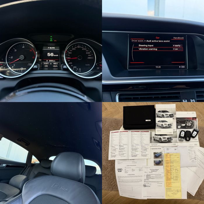 Audi A5 *Ultra* *S line* *Facelift* *190cp* *2015* *ACC* *LANE* *SIDE*