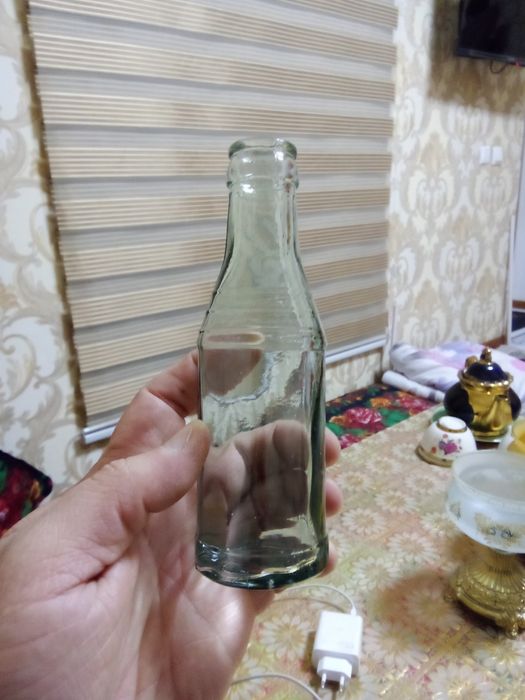 Shisha mahsulotlari: Asal banka,Uksus idishlari