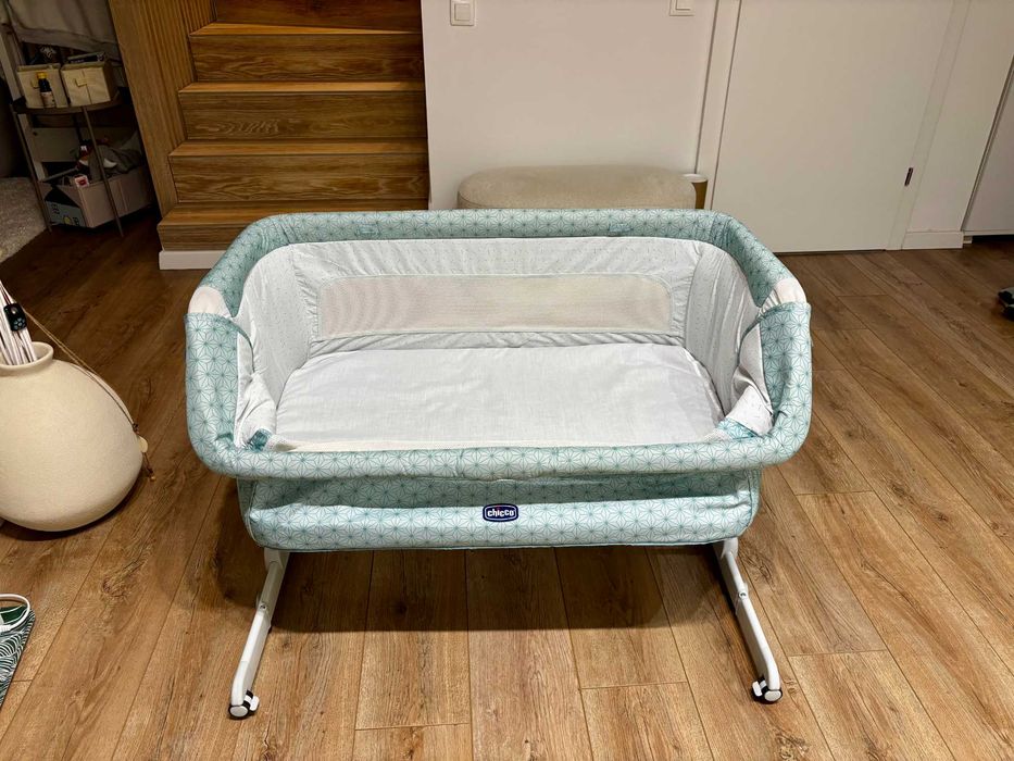 Patut Chicco CO-Sleeping Next2Me Dream, Sage (Turcoaz), 0luni+