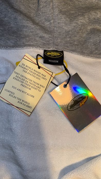 Corteiz cotton zip up