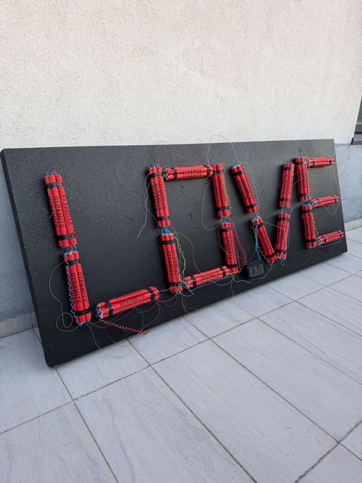 Tablou Dynamite LOVE