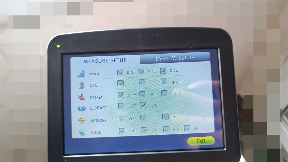 Диоптромер нов PD UV print диоптрометърdioptrometer.lensometer digital