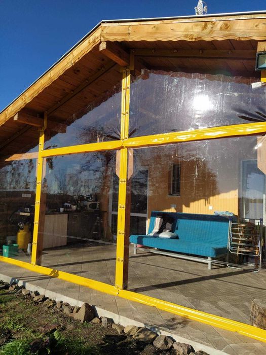 Ветрозащитни завеси, сенници, тенти, метални конструкции