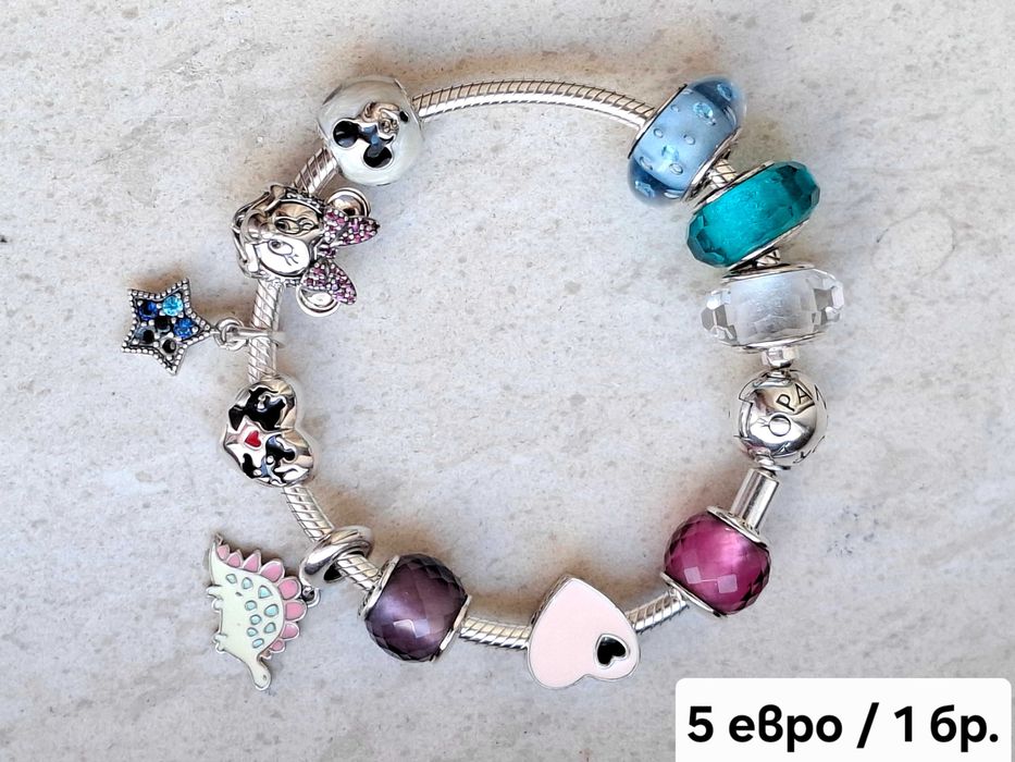 Сребърни талисмани _ модели  на Пандора на ниски цени