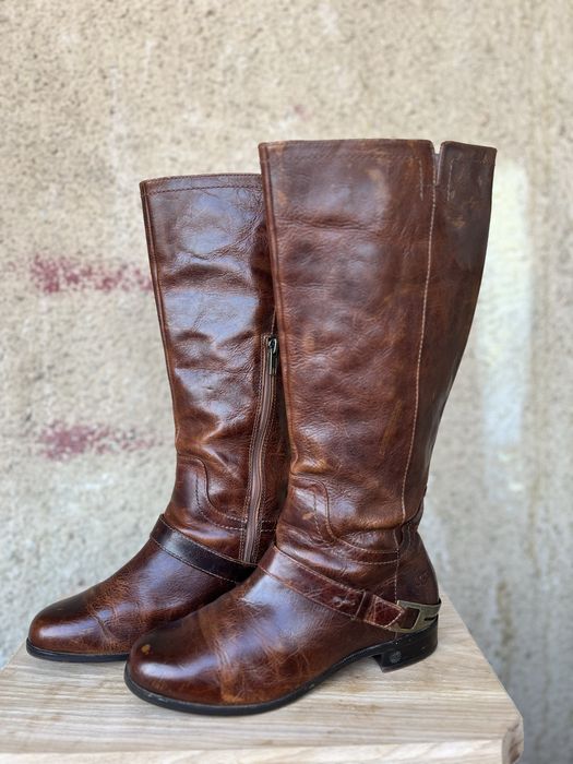 Cizme Ugg femei piele elegant tommy hilfiger timberland zara cowboy