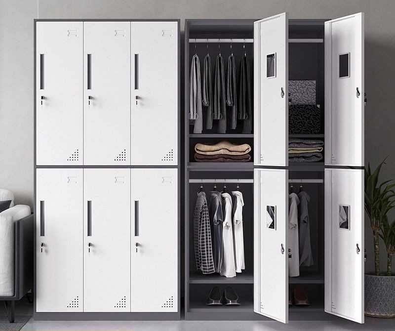 Shkaf garderob / zavod va fabrikalar uchun mustahkam model