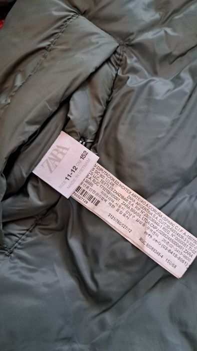 Geaca băieți Zara mărime 152