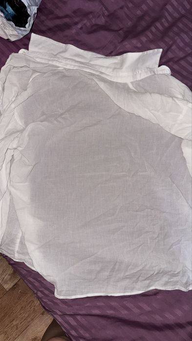 Рубашка на лето белая