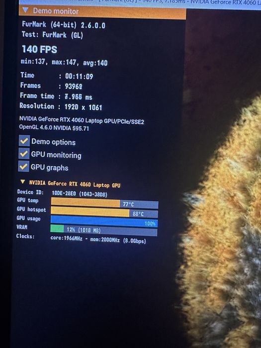 ASUS TUF A15 RTX 4060 / Ryzen 7 / 16GB DDR5 / 144Hz Gaming Laptop