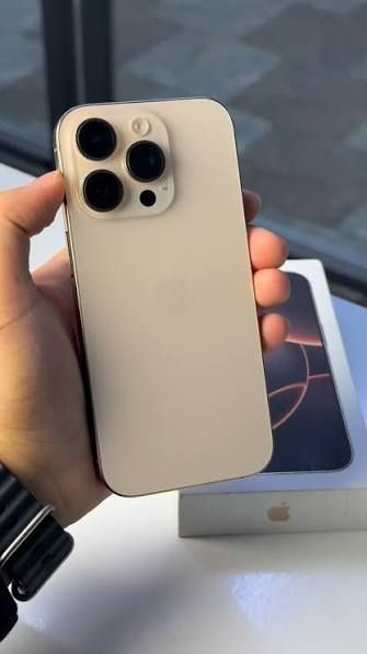 Iphone 16 pro max 256 gold