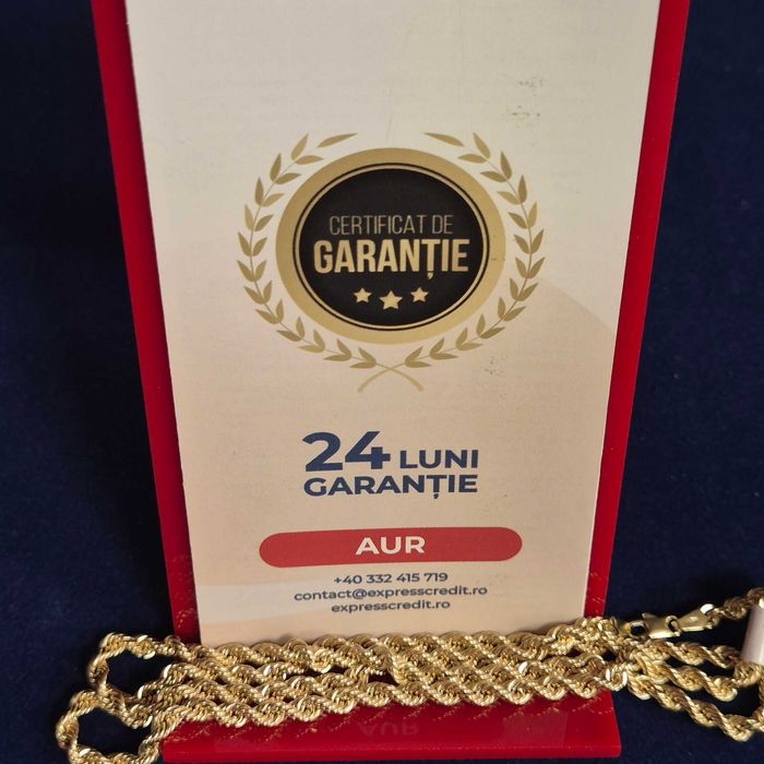 Lant Aur 8K - 10.12 grame / 2884 lei ( B33025.1 / Ag28 Doi Baieti )