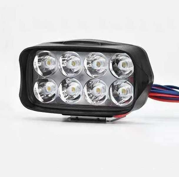 LAMPA FAR proiector LED MOTO BICICLETA trotineta ATV 12V 24V 36V 48V