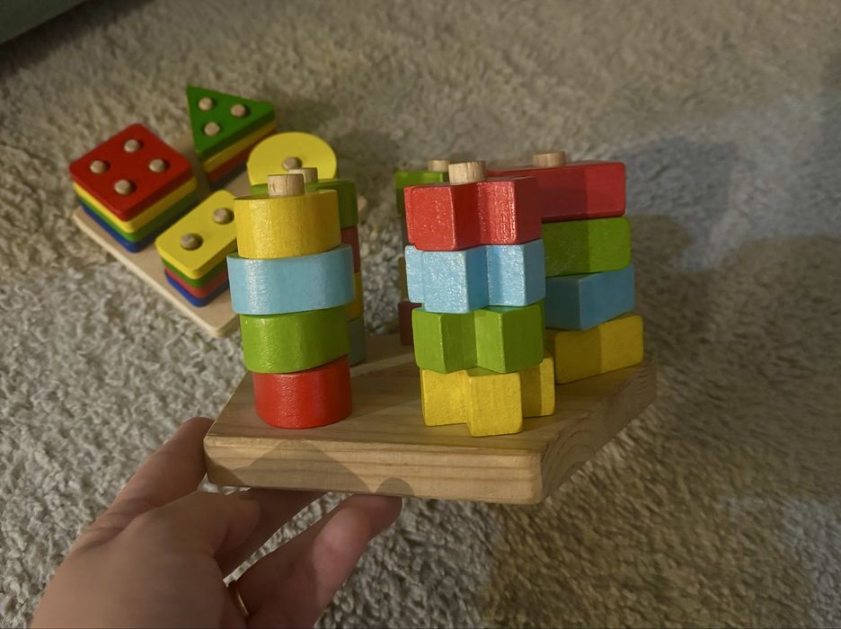 Лот дървени Сортери 7 броя