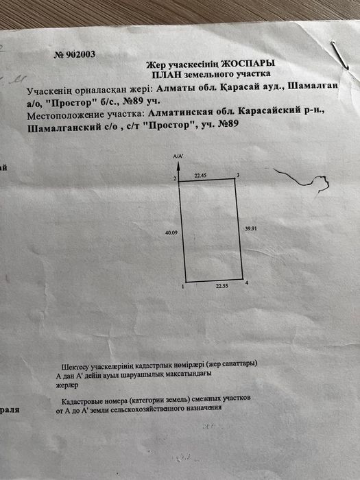 Земельный участок  9 соток