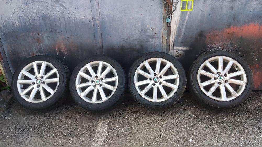 лети джанти 17 цола, 5х112м, 7.5J, ET45, 57.1m, WV, Audi, Skoda