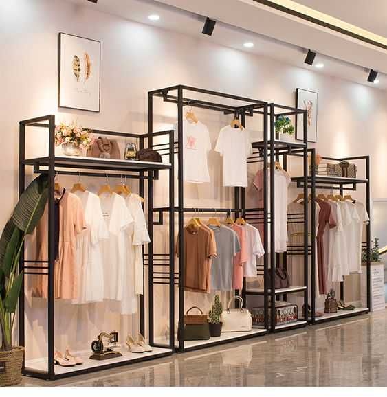 Рейлы, стеллажи, вешала для одежды