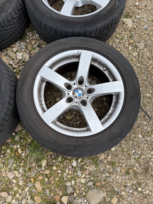 Jante aliaj originale BMW 5x120 R17 anvelope vara