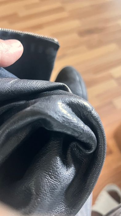 Cizme piele naturală întoarsă