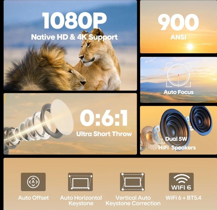 ‼️Смарт Проектор HY450c Android.Таййор настройка кберамиз+доставка.мр
