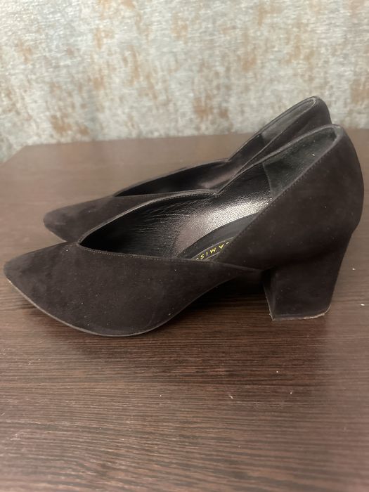 Туфли замшевые