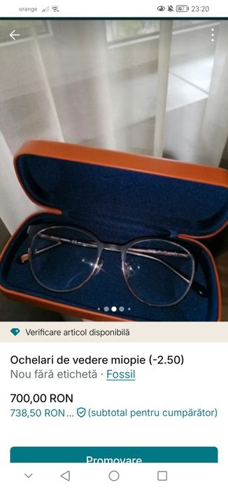 Ochelari de vedere miopie  (-2.5)