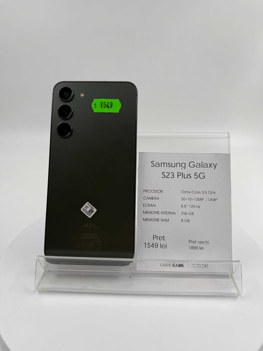 Samsung Galaxy S23 Plus 256 GB Garantie 24 luni CashBox
