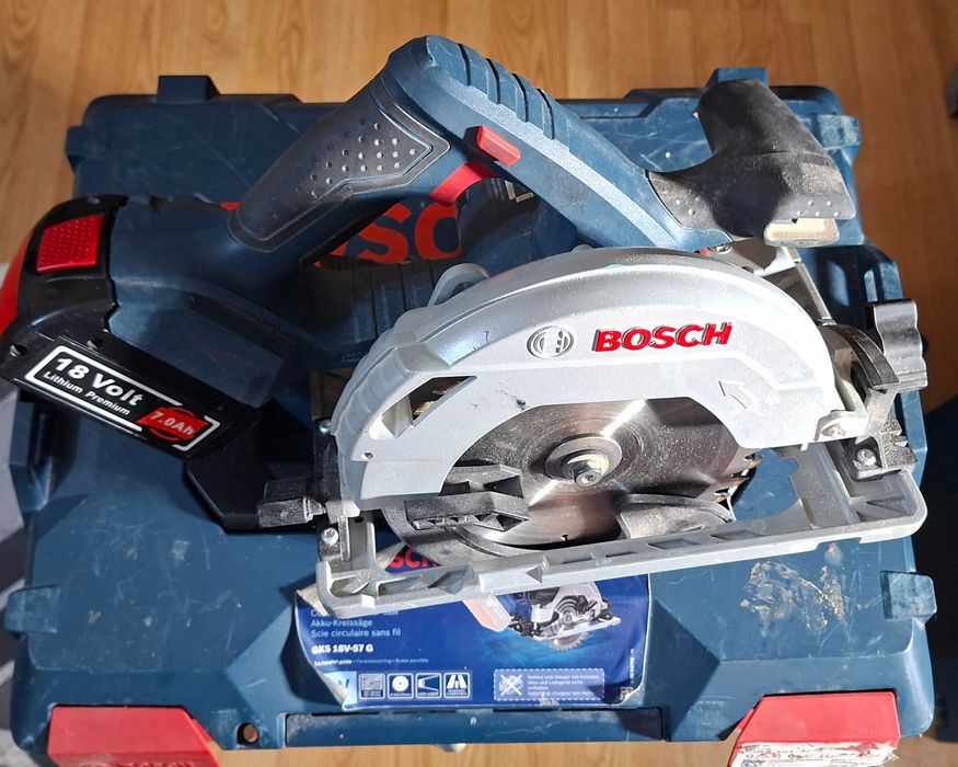 Bosch GKS 18v 57G ръчен циркуляр