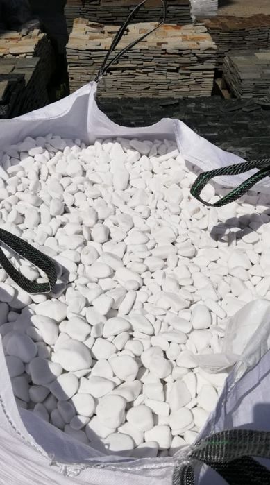 Marmura rotungita Alba Thassos amenajarea gradina curtea Casă