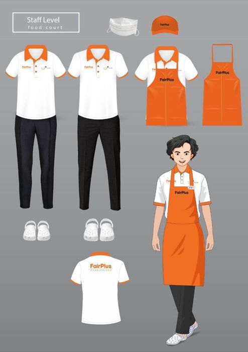 Форма для официантов на заказ от 10шт.