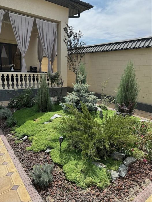 Газон ландшафт автополив